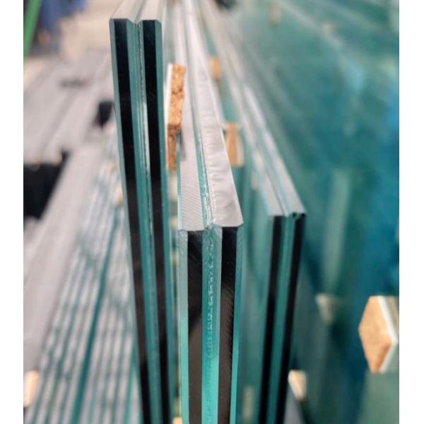 Quality 6.38mm - 19.38mm Safety Processed Tempered Toughened Laminated Glass for sale