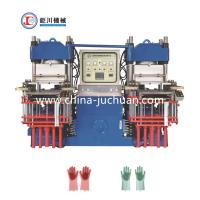 China Silicone Dishwashing Mittens Making Vacuum Compression Molding Machine factory