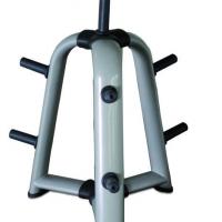 China 780*780*1100mm Gym Fitness Accessories Round Tube Weight Plate Tree Rack factory