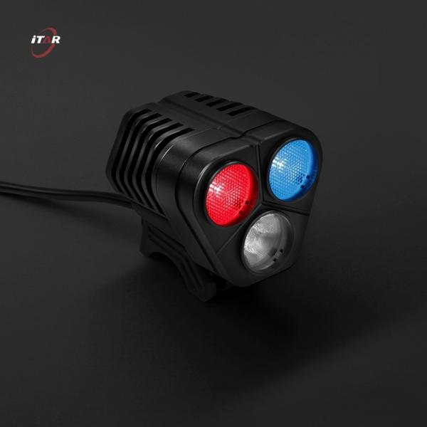 Quality Police Red Blue White LED Light For Bike Headlight IP66 Waterproof CE ROHS Certified for sale