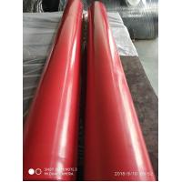 China 22Mpa Pink Red Gum Rubber Sheet / Para Rubber Sheet 35-40Shore A Hardness factory