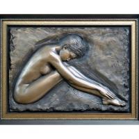 China Home Decoration Bronze Relief Sculpture 70cm Female Nude Sculptures factory