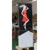 Quality 55 Inch LCD Screen Video Wall Digital Signage UHD 3g Two Sides Floor Stand for sale