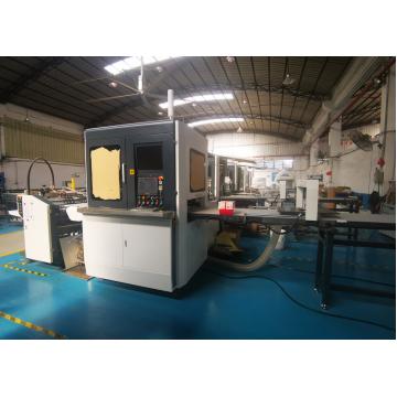 Quality Luxury Shoe Box Making Machine L5981XW3182XH2103mm With Gluing Positioning for sale