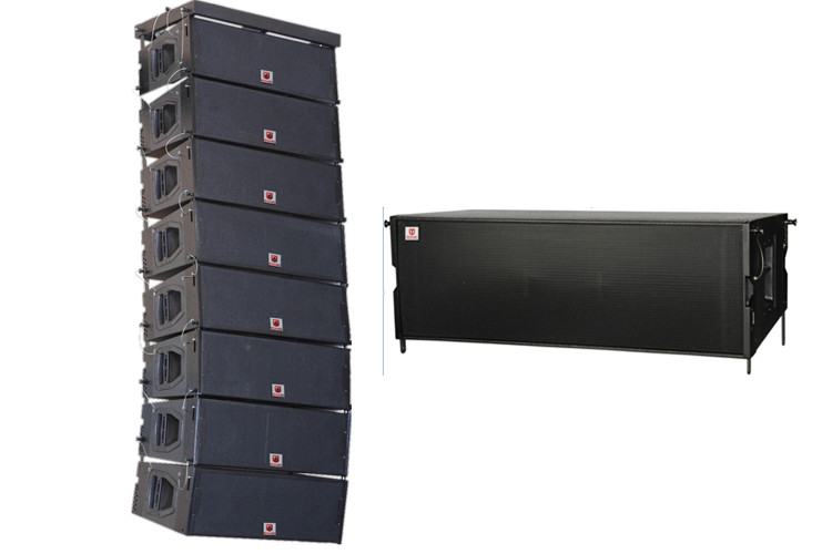 China Dual 10’’ Pro Sound Concert Speaker Stage Line Array Sound Equipment factory