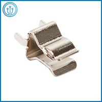 China PCB Clamps Rejection 3AG Glass Fuse Holder Clips FS-601 For 6x30mm Ceramic Cartridge factory