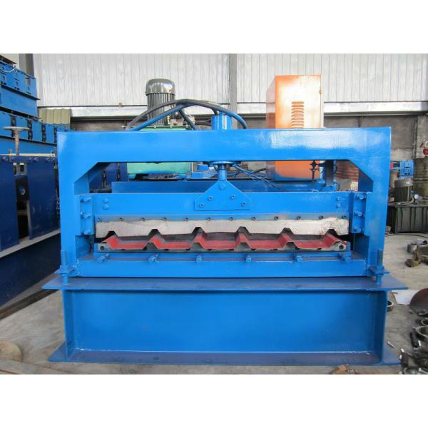 Quality Building Material Metal Roof Roll Forming Machine 380V 50Hz 3 Phase Voltage for sale