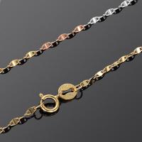 China 18K Yellow Gold Rose Gold White Gold Chain Necklace for Women Gift (NG015) factory