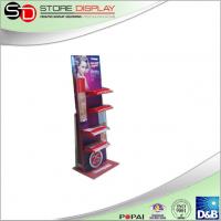 China POS cardboard display stand with KT board and blister tray for cosmetic advertising factory