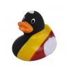 China Promotion Flag Design Squeezing Rubber Ducks National Patriot Soft Squeezing Duck factory