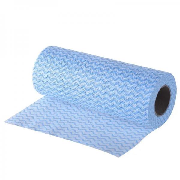 Quality Perforated Reusable Counter Wipes roll Washable Nontoxic for Sanitizing for sale