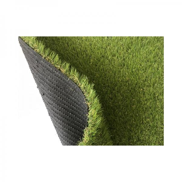 Quality 35mm PE Synthetic Lawn Turf 3/8 Gauge Fake Grass For Front Yard Soccer Playground Field for sale