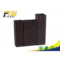 Quality Recycled Kraft Paper Bag Twisted Handle CMYK 4C Offest Printing For Gift for sale