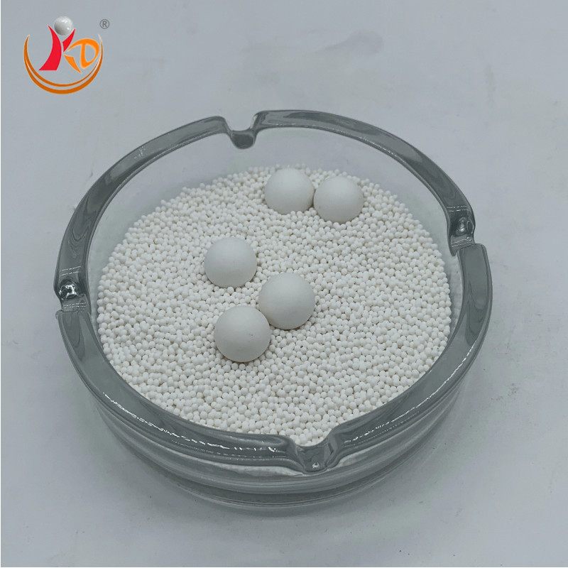 China 1-90MM Alumina Ceramic Porcelain Media Milling Beads Inert Ceramic Ball For Mill factory