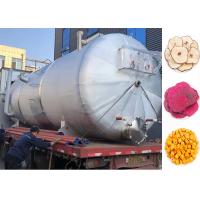 China PLC Large Food Industrial Freeze Dryer Machine 220V/380V/3PH factory
