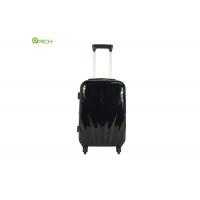China Travel Trolley ABS PC Film Hard Sided Luggage With Expander factory