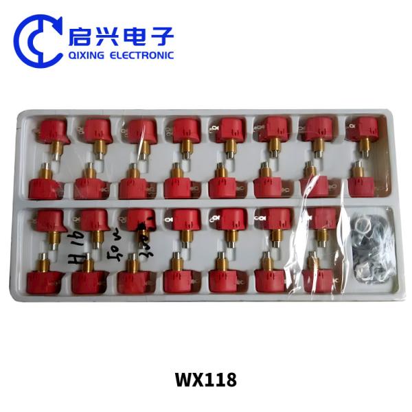 Quality WX118 Carbon Film Wirewound Potentiometer Single Turn 1K 2K 5K for sale