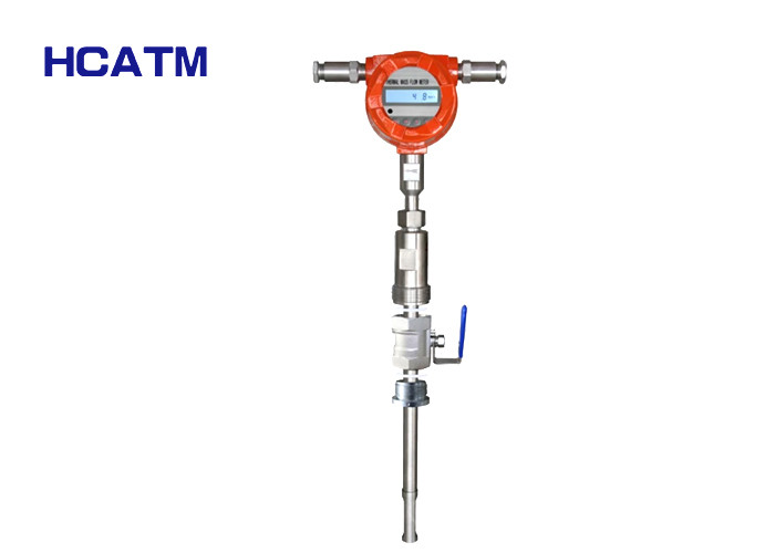 China GMF901-A Wide range ratio  High-performance intelligent microprocessor Plug-in Thermal gas mass flow meter factory