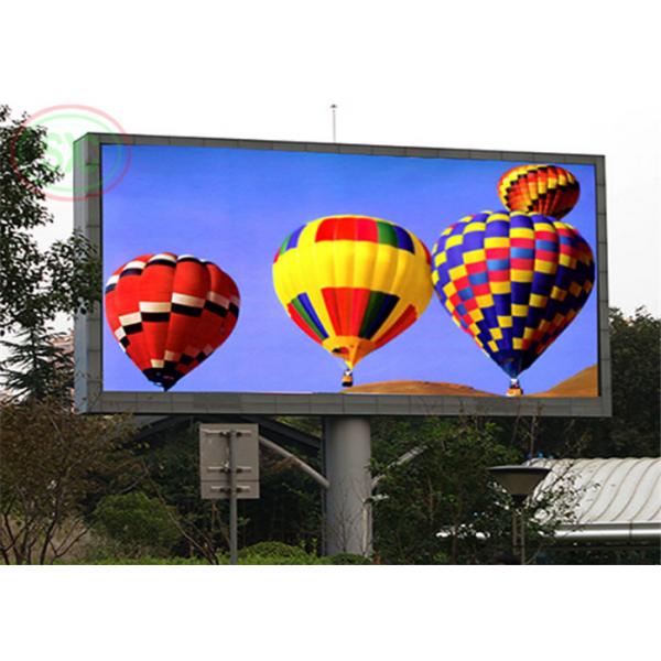 Quality High brightness 5500 nits Outdoor P10 Flexible LED billboard play videos in-real time for sale