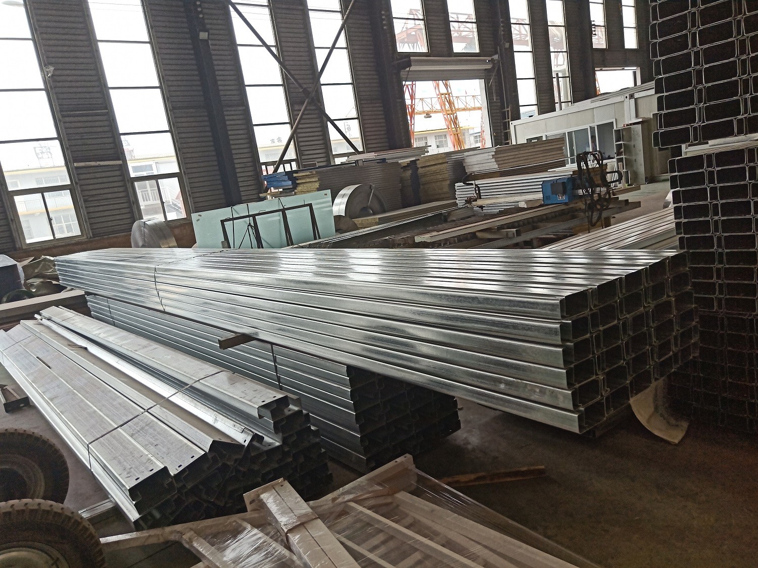 China C Section Prefab Steel House factory