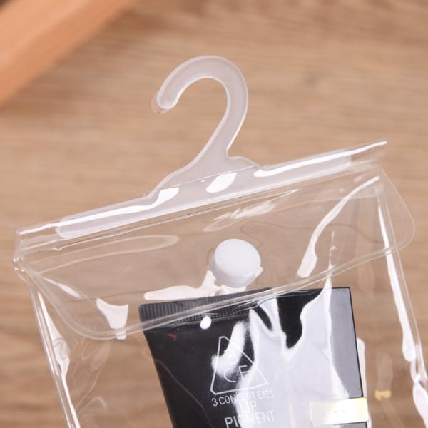 Quality Diy Custom PVC Packaging Bag Plastic Eco Friendly Resealable Clothes Packing for sale