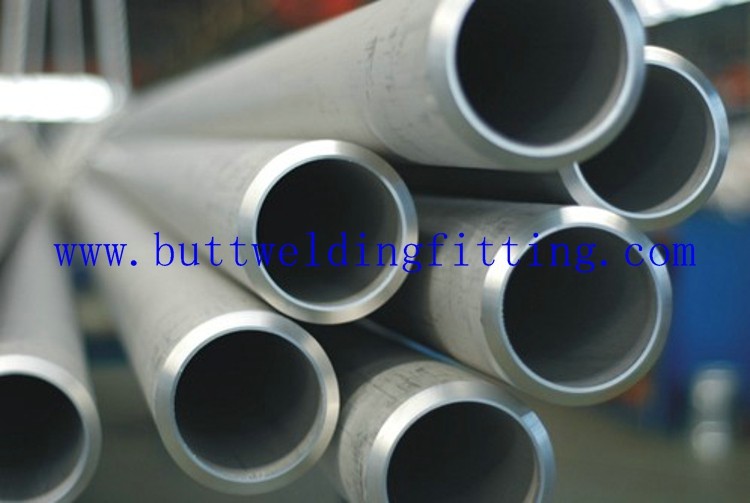 China ERW TP316L 304 Stainless Steel Welded Pipe , round steel tubing factory