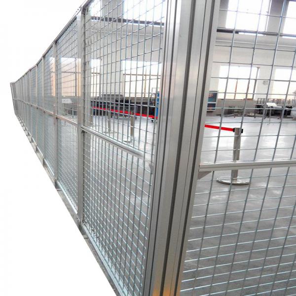 Quality 3 Foot 4 Foot 10 Ft Industrial Aluminum Fence Isolation Machinery Equipment for sale