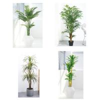 China Anti UV 1.7m Synthetic Plants For Indoors , Tall Artificial Grass Easy To Care for sale