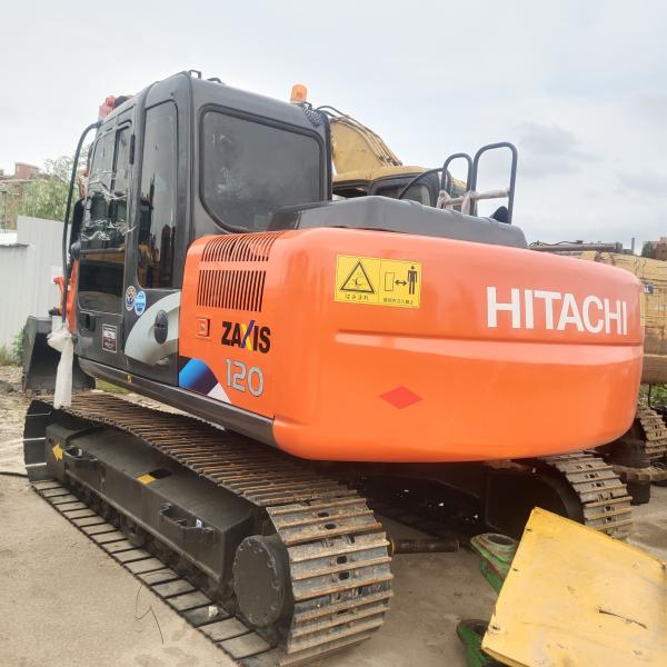Quality Medium Size Hitachi 120 Excavator With Isuzu Engine 12 Ton for sale