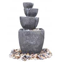 China Wonderful 4 - Tier Water Fountains , Outdoor Tiered Water Fountains For Backyard  factory
