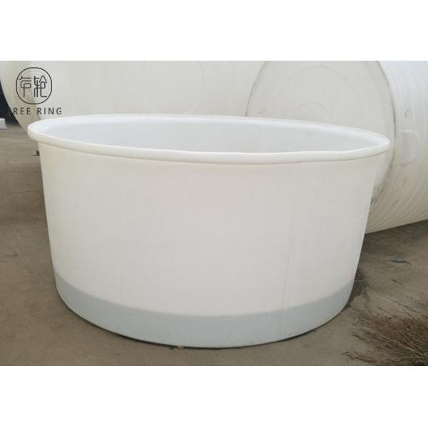 Quality Roll Molding 1000gallon Large Aquaponics Fish Tank For Nursing Tilapia M3500L for sale
