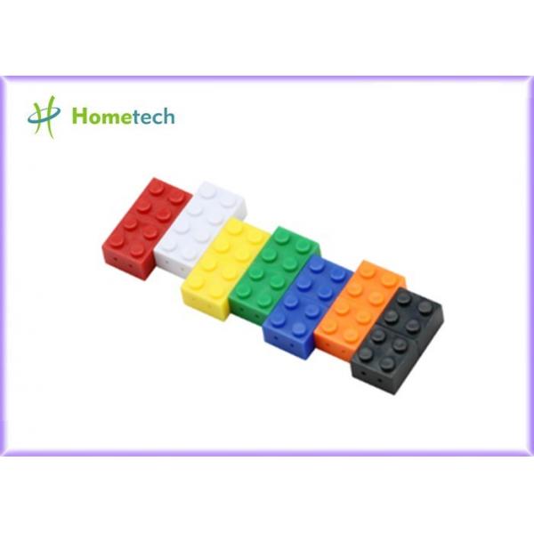 Quality Toy Brick Custom Usb Flash Drives 16GB 32GB Plastic Building Block Pendrive Gift for sale