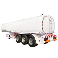 China TITAN 2 3 4 Axle Diesel Fuel Tanker Trailer Semi Trailer Truck 40000 45000 Litres Carbon Steel Aluminum Stainless Steel for sale