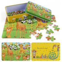 China 3D Wooden Eco Friendly Custom Jigsaw Puzzles Cartoon Children Jigsaw Puzzle factory