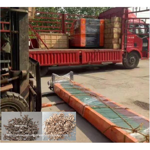 Quality Industrial Waste Cardboard Shredding Machine Continuous High Speed Shear for sale