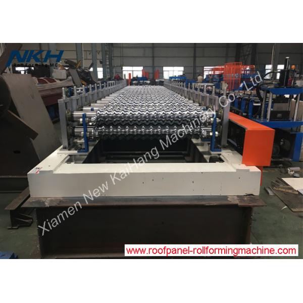 Quality Corrugated Sheet Roll Forming Machine , High Precision Cold Roll Forming Machine for sale
