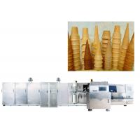 China Ice Cream Cone Making Waffle Cup Machine 10500Lx2400Wx1800H factory