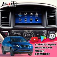 China Nissan Pathfinder Andorid Carplay android auto Navigation System , Online Navigation Video Play factory