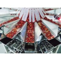 China 50g Dry Red Pepper Packing Machine Vertical Grain Bag With Multihead Weigher 120BPM factory