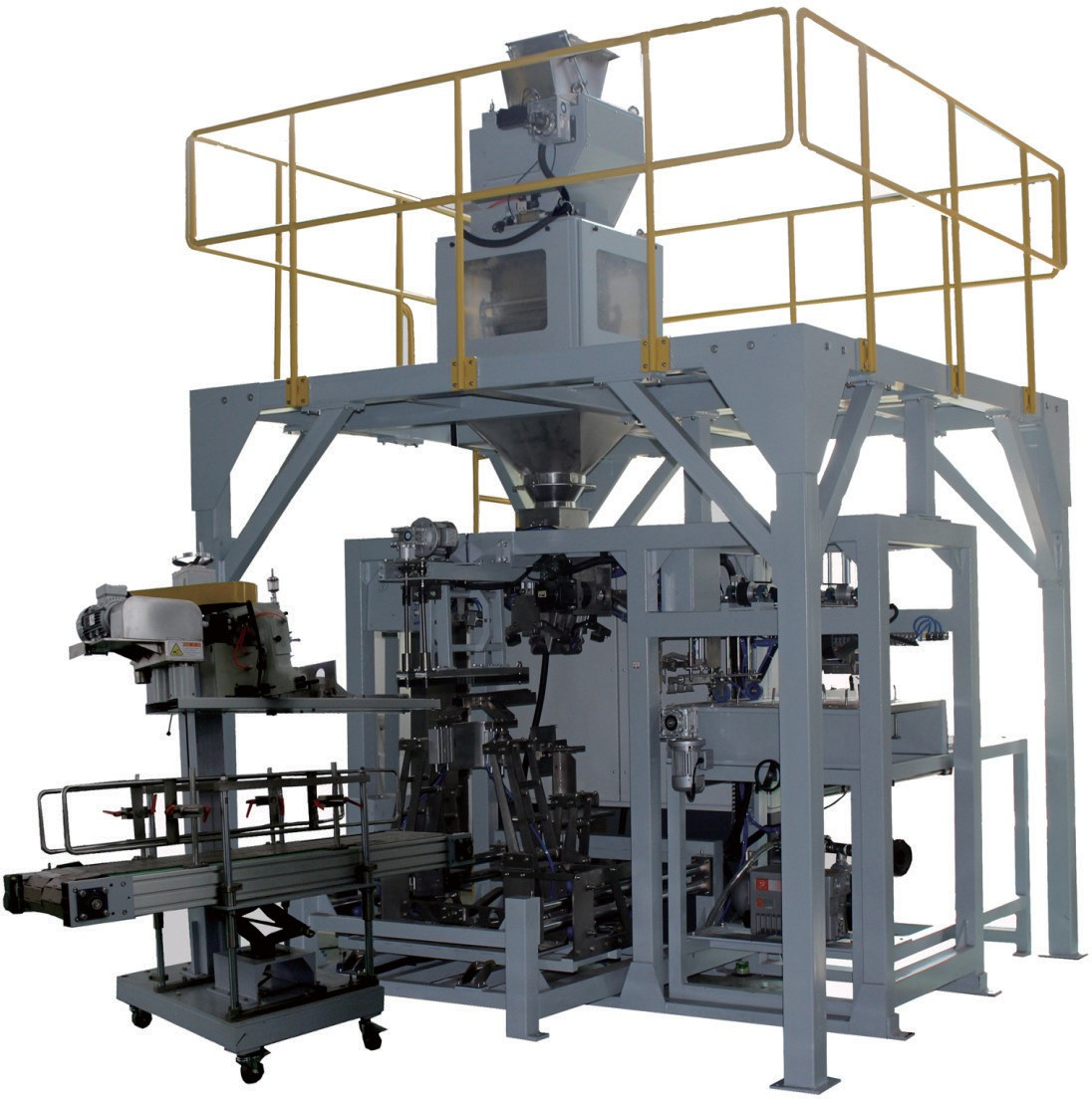China Automatic Bagging Machine For Chemical Products Jumbo Woven Bags Width 400 - 600mm factory