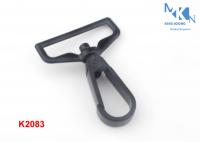 China Black Metal Bag Snap Hook Hardware For Strap Belting OEM Or ODM Accepted factory