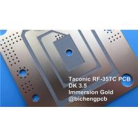 Quality RF-35TC 35um Copper 132x58mm Dual Layer PCB High Thermal Conductivity for sale