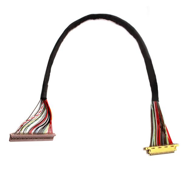 Quality 0.4mm / 1.25 Mm Pitch 30PIN To 30PIN I PEX 20453 20633 Lvds Cable For Lcd for sale