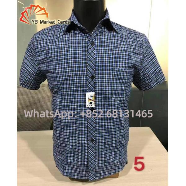 Quality Poker Spy Hidden Camera T Shirt Concealable Dynamic Fabric Material for sale