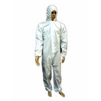 China Lightweight Disposable Protective Coveralls , Disposable Coveralls Fire Retardant factory