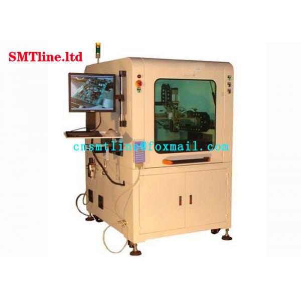 Quality CNSMT Triaxial Selective Conformal Coating Machine Dual System With UV Curing Oven for sale