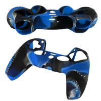China Silicone Rubber Gel Customizing Skin Cover For PS5 Dualsense Controller Camouflage Color for sale
