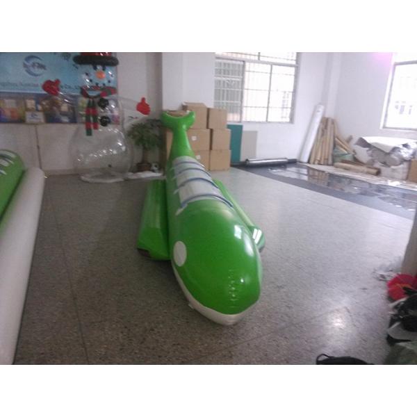 Quality White Black Banana Boat Towable 0.40mm Or Customized Thickness for sale
