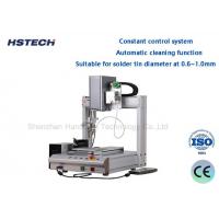 China PCB Robot Soldering Machine Single Bed 0.8mm Solder Tip Manual Programming HS-S331R factory
