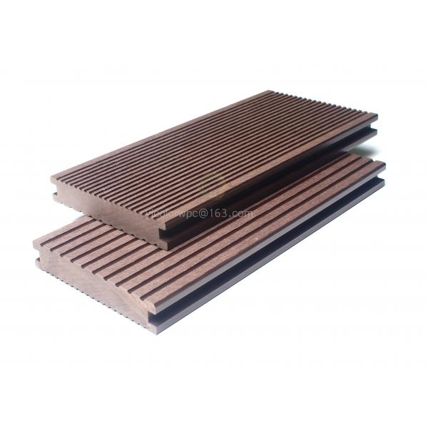 Quality Solid Outdoor 140x25mm Wood Plastic Composite Decking Board 140x25 Floor Decking​ for sale